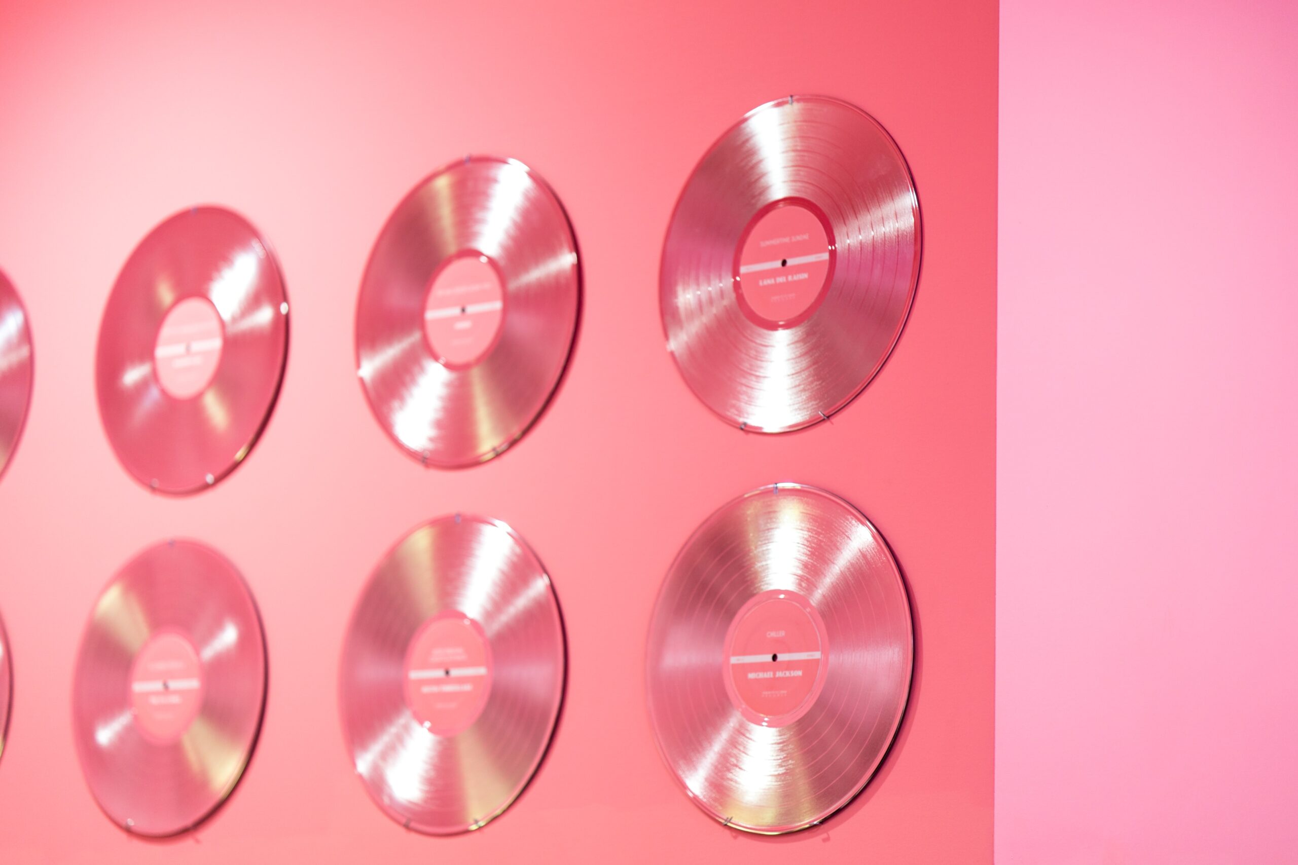 music publishing vinyl CD's on wall music rights copyright administration royalties