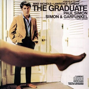 the graduate movie soudntrack simon and garfunkel muaic