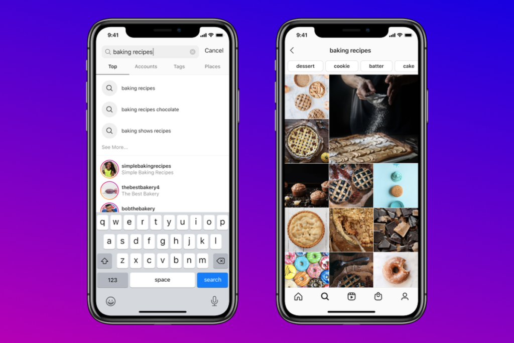 instagram keyword search feature 2020 new instagram features content creators