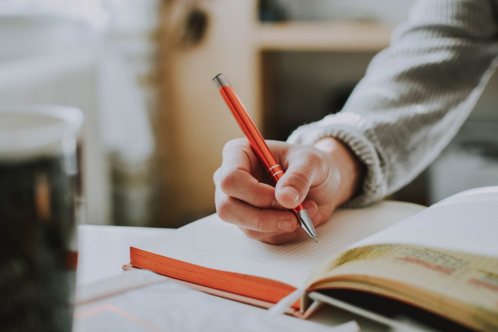 how to record a voice over writing a script 